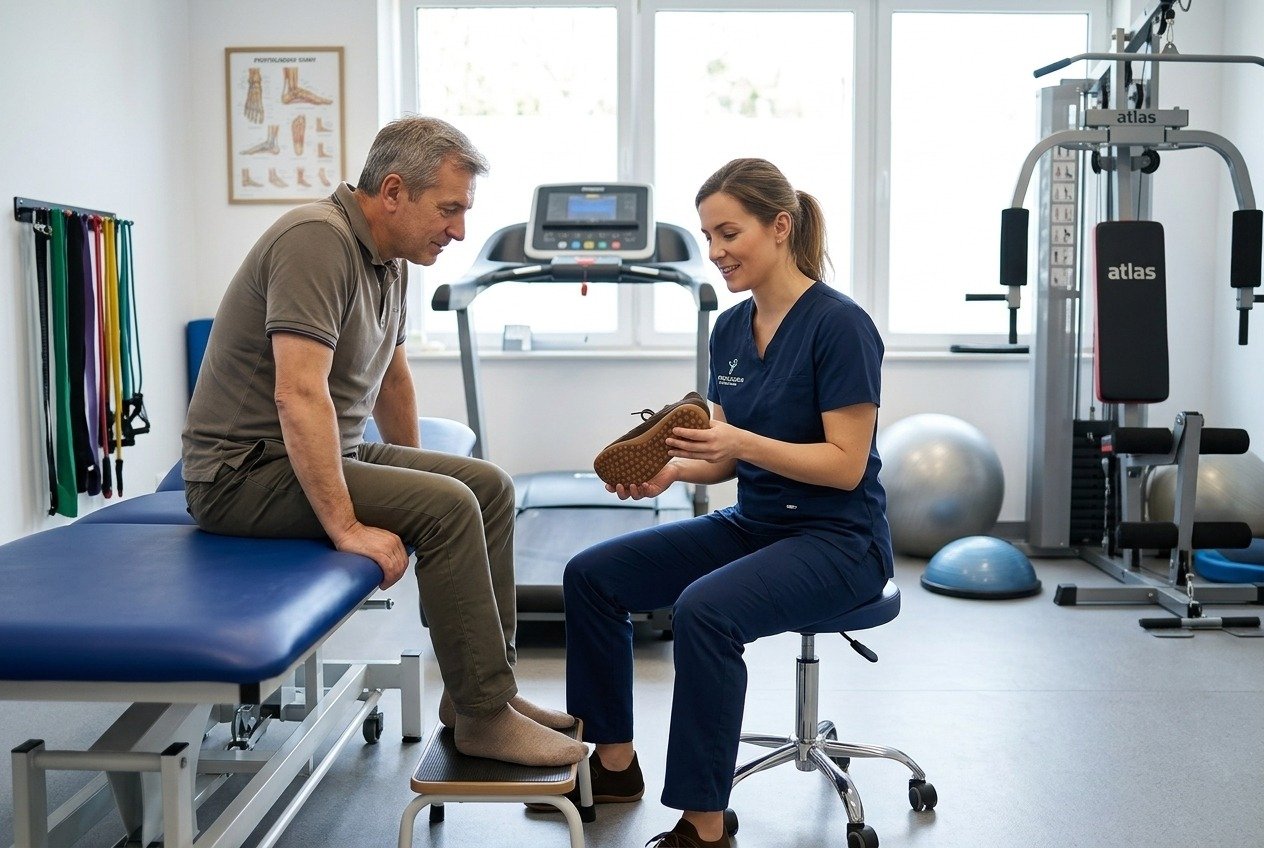 Fizjoterapeuta poleca NOREN Barefoot pacjentowi